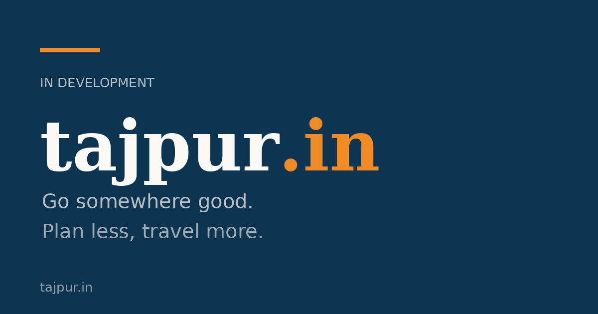 Link preview image for tajpur.in